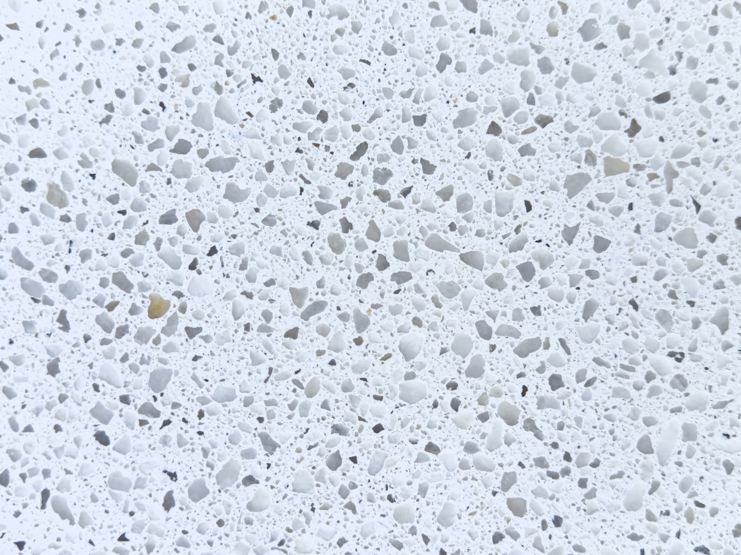 Tấm Đá Thạch Anh Nhân Tạo Pebble White application 1